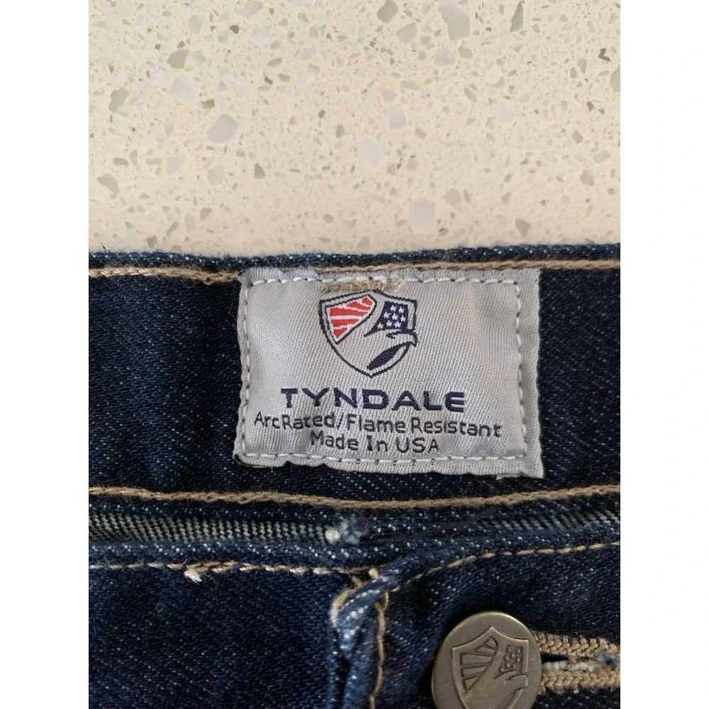 Tyndale FR Jeans Mens 40x30 Flame Resistant F290T‎ Blue Denim -New
